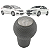 Bola Manopla Cambio Cinza Honda Fit Lx 2007 2008 2009 2010 - Imagem 1