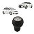 Bola Manopla Cambio Cinza Honda Fit Lx 2007 2008 2009 2010 - Imagem 3