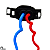 Conector Plug Bico Injetor Santana Pointer Monoponto - Imagem 4