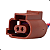 Chicote Conector Compressor Do Ar Condicionado Fox - Imagem 1