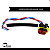 Plug Chicote Conector Farol Milha Palio Corsa Uno Stilo - Imagem 4