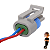 Chicote Conector Plug 2 Vias Sensor Temperatura Chevrolet - Imagem 5