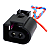 Plug Conector Farol Milha Gol Saveiro G4 Fox Polo Audi A3 A4 - Imagem 1