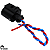 Plug Conector Farol Milha Gol Saveiro G4 Fox Polo Audi A3 A4 - Imagem 2
