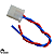 Plug Chicote Conector Ventoinha Santana 1986/... - Imagem 2
