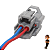 Chicote Plug Conector Bico Injetor Nippon Denso Gol G6 - Imagem 4