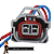 Chicote Plug Conector Bico Injetor Nippon Denso Gol G6 - Imagem 6