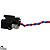 Conector Plug Chicote Bico Injetor Kombi Golf Fox Gol - Imagem 2
