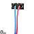 Plug Chicote Conector Bomba Combustível Monza Kadett Ipanema - Imagem 2