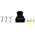 Kit Conector Chicote Sensor Rotação Fiat Palio 1.0 Mpfi 97 - Imagem 3