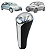 Manopla Cambio Peugeot Citroen Automatico 206 207 307 C3 C4 Lounge - Imagem 1