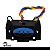 Conector Chicote Plug Sensor Borboleta Tps Courier Fiesta Ka - Imagem 2