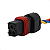 Conector Chicote Do Sensor Temperatura Clio Logan Sandero - Imagem 1
