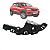 Suporte Guia Parachoque Dianteiro Kwid 2017 18 19 2020 2021 2022 - Imagem 1
