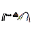 Conector Chicote Plug Inferior Da Flange Da Bomba Bosch Flex - Imagem 2