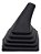 Coifa de Câmbio Sanfonada sem Manopla Ford F-1000 93 94 95 96 97 98 em PVC Preto - Imagem 4