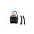 Chicote Plug D Sensor Temperatura Gol Parati Saveiro Golf - Imagem 2