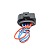 Plug Chicote Conector Tampa Bomba Fox Gol Saveiro Polo Flex - Imagem 3
