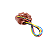 Plug Conector Marron Chicote Sonda Lambda Vw Gol G5 G6 Fox - Imagem 2