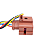 Plug Conector Marron Chicote Sonda Lambda Vw Gol G5 G6 Fox - Imagem 4