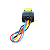 Conector Chicote Plug Flange Tampa Combustivel Megane Kangoo - Imagem 2