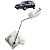 Sensor Nível Combustível Celta 2001 2002 2003 2004 2005 2006 - Imagem 1