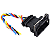 Conector Plug Do Farol Foco Duplo Gol Bola Parati Saveiro G2 - Imagem 3
