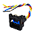 Conector Chicote Da Tampa Bomba Ford Escort Zetec Fiesta Ka - Imagem 3