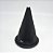 Coifa de Câmbio sem Manopla Gol Parati Saveiro G3 1999 a 2005 Preto com Base Cromada - Imagem 1