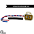 Chicote 2 Vias Lampada H16 Ps24w Farol Milha Peugeot 207 307 - Imagem 4