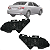 Kit Guia Parachoque Traseiro Pequeno Corolla 2009 10 a 2014 - Imagem 1