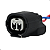 Chicote Plug Sensor Temperatura Honda Fit Crv Accord Civic - Imagem 1
