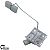 Sensor Boia Combustivel Fox Crossfox 2003 2004 2005 2006 Flex - Imagem 3