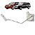 Sensor Boia Combustivel Fox Crossfox 2003 2004 2005 2006 Flex - Imagem 1