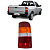 Lanterna Traseira Courier 1996 1997 A 2014 Tricolor Direito - Imagem 1