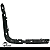 Suporte Guia Para-choque Traseiro Ford Ka 2008 2009 2010 2011 2012 2013 - Imagem 2