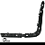 Suporte Guia Para-choque Traseiro Ford Ka 2008 2009 2010 2011 2012 2013 - Imagem 5