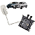 Sensor Nível Combustível Corsa 1.4 1.8 2009 2010 2011 2012 Flex - Imagem 1