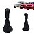 Kit Coifa Bola Cambio Gol Voyage Saveiro 2008 A 2013 Fox 2003 A 2009 Aro Preto - Imagem 1