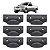 Kit com 6 Ganchos da Caçamba Ford Courier 1997 A 2013 - Imagem 1