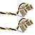 Par Conector Chicote Soquete Fio Plug Cab Lâmpada Do Farol H4 H5 - Imagem 1