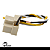 Par Conector Chicote Soquete Fio Plug Cab Lâmpada Do Farol H4 H5 - Imagem 3