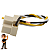 Conector Chicote Soquete Fio Plug Cab Lâmpada Do Farol H4 H5 - Imagem 5