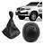 Kit Manopla Coifa do Câmbio Reduzida Hilux SW4 2006 Até 2015 Automática Cinza - Imagem 3