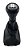 Kit Manopla Coifa do Câmbio Peugeot 206 207 2000 Até 2015 Lente Cromada - Imagem 8