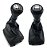 Kit Manopla Coifa do Câmbio Peugeot 206 207 2000 Até 2015 Lente Cromada - Imagem 1