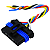 Conector Chicote Tampa Bomba Agile Corsa Celta Prisma Zafira - Imagem 2