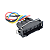 Chicote Conector Injeção Eletronica 4 Vias Unviersal 6.3mm - Imagem 3