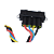 Chicote Conector Injeção Eletronica 4 Vias Unviersal 6.3mm - Imagem 4