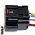 Chicote Conector Farol Hyundai Ix35 Sorento Optima 2015 A 19 - Imagem 2